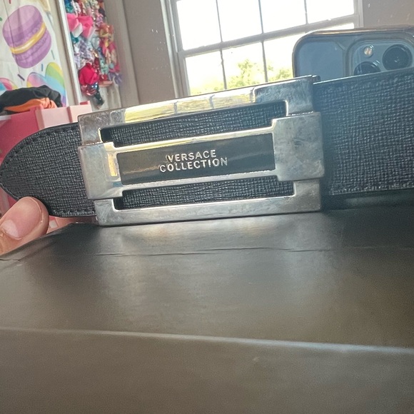 Versace dress shoes, and belt - Picture 6 of 7